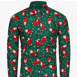 Men’s long sleeve Christmas shirt. 3xl
